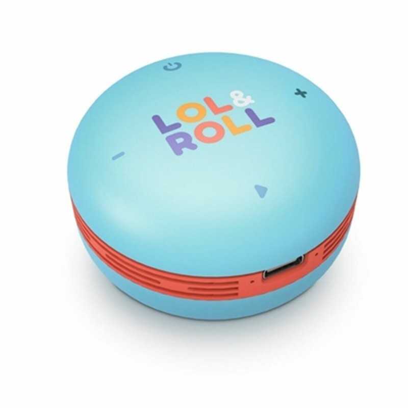 Altoparlante Bluetooth Portatile Energy Sistem Lol&Roll Pop Azzurro 5 W