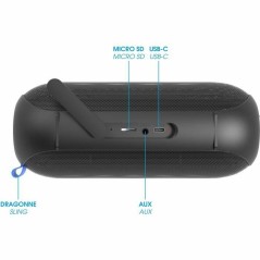 Altoparlante Bluetooth Portatile Ryght R480361 Nero