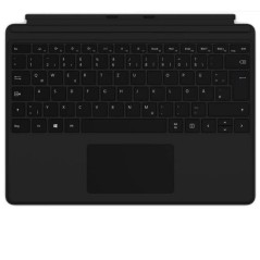 Tastiera con Touchpad Surface Pro 8/Pro X Microsoft 8XB-00012 Nero Qwerty in Spagnolo