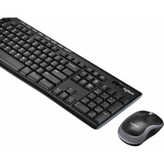 Tastiera e Mouse Logitech MK270 Nero Tedesco QWERTZ