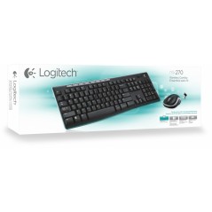 Tastiera e Mouse Logitech MK270 Nero Tedesco QWERTZ