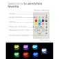 Altoparlante Bluetooth con Lampada LED KSIX Bubble Bianco 5 W Portatile