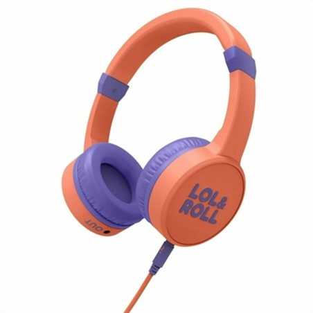 Auricolari Energy Sistem Lol&Roll Pop Kids Arancio