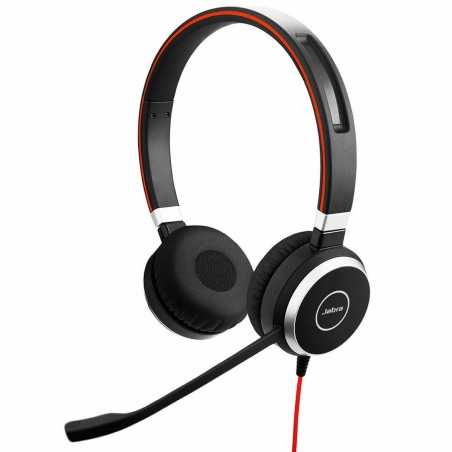 Auricolari con Microfono Jabra Evolve 40 UC Stereo Nero