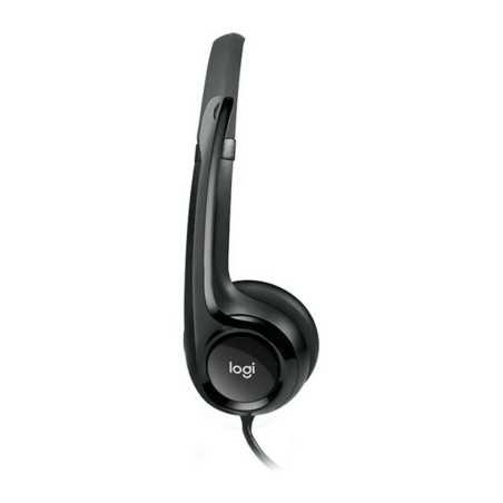 Auricolari con Microfono Logitech 981-000406 Nero