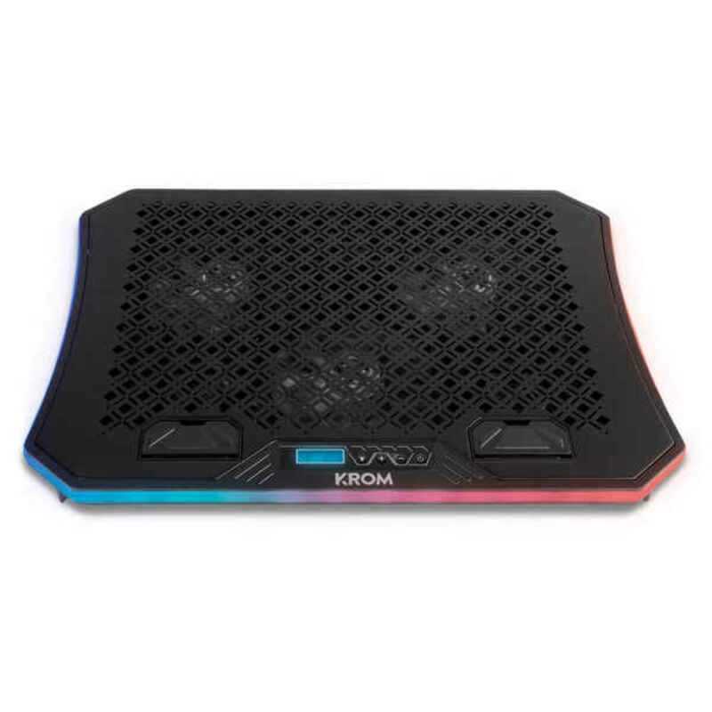 Supporto per Portatile con Ventilatore Krom NXKROMKOOLER RGB 19"