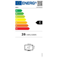 Smart TV Metz 32MTE6000Z HD 32" LED