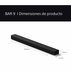 Soundbar Sony BRAVIA  Nero