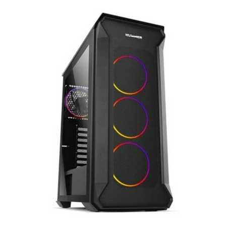 Case computer desktop Micro ATX / Mini ITX / ATX Nox Hummer Quantum RGB Ø 12 cm Nero