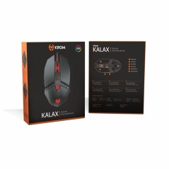 Mouse Gaming Krom Kalax 3200 DPI Nero