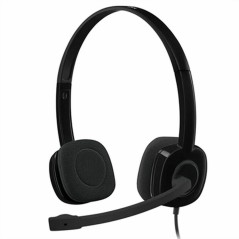 Auricolari con Microfono Logitech 981-000589 Nero