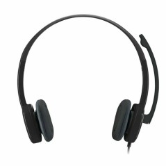 Auricolari con Microfono Logitech 981-000589 Nero