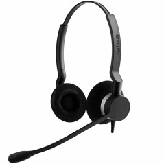 Auricolari con Microfono Jabra BIZ 2300 DUO Nero