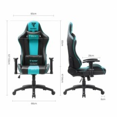 Sedia Gaming Tempest Vanquish  Azzurro