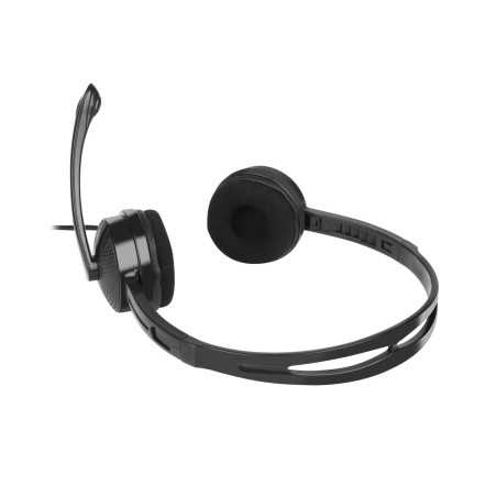 Auricolari con Microfono Natec Canary Nero