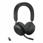 Auricolari con Microfono Jabra Evolve2 75 Nero