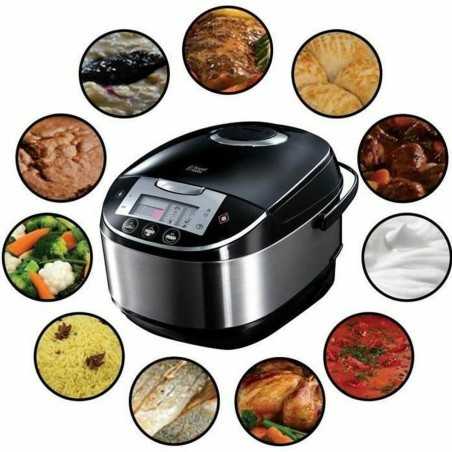 Vaporiera Multifunzione Russell Hobbs 21850-56 Nero Acciaio inossidabile 900 W