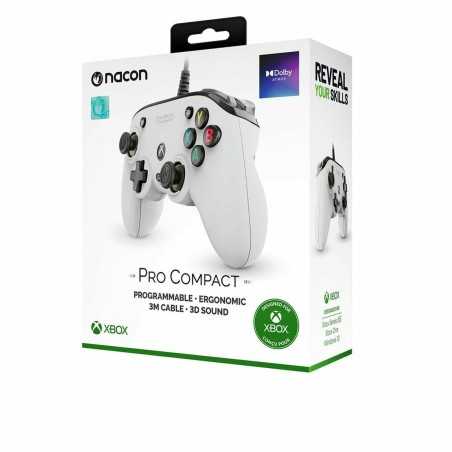 Controller per console di gioco Nacon XBXPROCOMPACTWHITE  