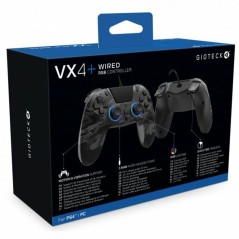 Controller Gaming GIOTECK VX-4+ Grigio PlayStation 4