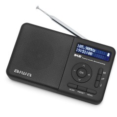 Radio Aiwa RD40DABBK Nero 2000 mAh