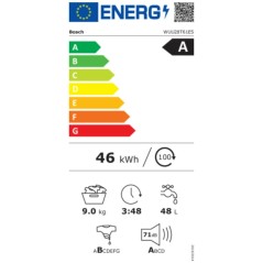 Lavatrice BOSCH WUU28T61ES 9 kg 1400 rpm