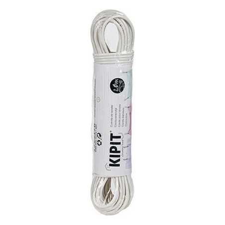 Corda per Stendere Bianco PVC 20 m (12 Unità)