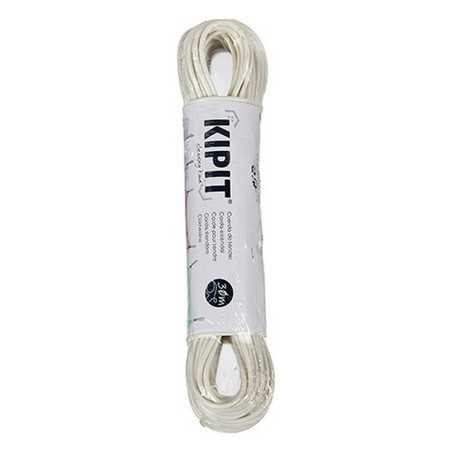 Corda per Stendere 30 m Bianco PVC (12 Unità)