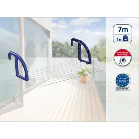 Stendibiancheria Leifheit Classic 70 Per appendere sul balcone Bianco