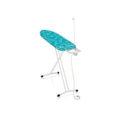 Asse da Stiro Leifheit                                 Azzurro Bianco Metallo 120 x 38 cm