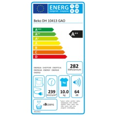 Asciugatrice a condensazione BEKO DH 10413 GAO 10 kg Bianco