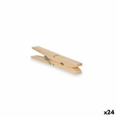 Mollette per Panni Legno 24 Pezzi Set (24 Unità)