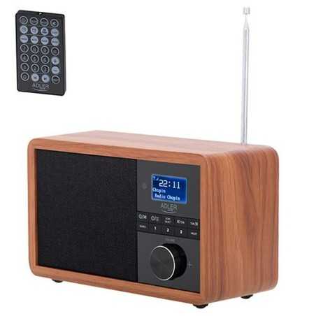 Radio Adler AD 1184 Nero Legno