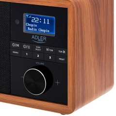 Radio Adler AD 1184 Nero Legno