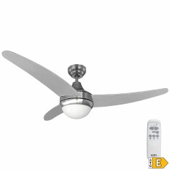 Ventilatore da Soffitto con Luce EDM Egeo 60 W Cromato