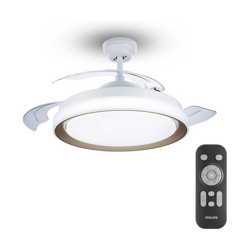 Ventilatore da Soffitto con Luce Philips Atlas Dorato 35 W 28 W 4500 Lm (2700 K)