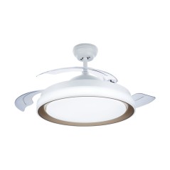 Ventilatore da Soffitto con Luce Philips Atlas Dorato 35 W 28 W 4500 Lm (2700 K)