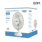 Ventilatore da Tavolo EDM Bianco 25 W Ø 23 x 36 cm