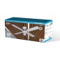 Ventilatore da Soffitto EDM 33802 Báltico Bianco 50 W ø 102 cm