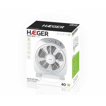 Ventilatore da Terra Haeger FF-012.004A Bianco 40 W