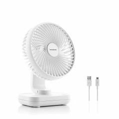 Ventilatore da Scrivania Ricaricabile Fanrec InnovaGoods Ø5,4'' 3600 mAh / 13,3 W