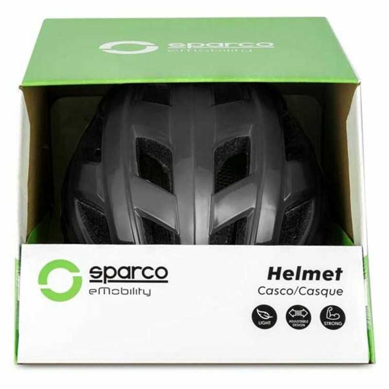 Casco per Hoverboard Elettrico Sparco SPCSE300BK Grigio Nero