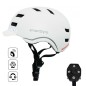 Casco per Hoverboard Elettrico Smartgyro SMART PRO Bianco