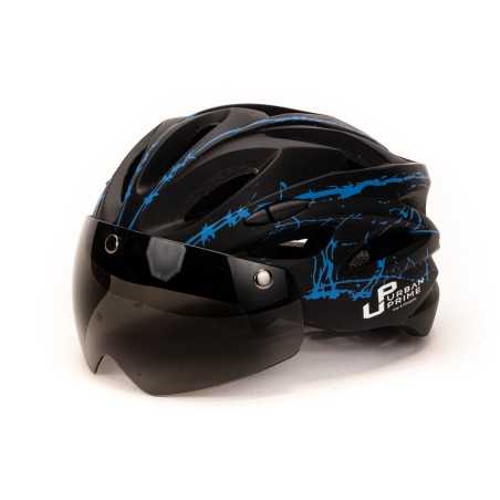 Casco per Hoverboard Elettrico Urban Prime UP-HLM-EBK-BB Azzurro Nero Nero/Blu