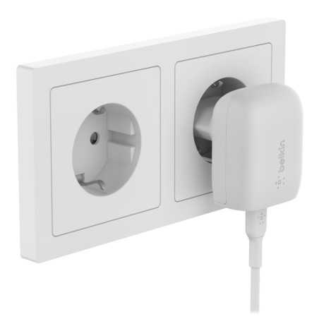 Caricabatterie da Parete Belkin WCA006VFWH Bianco 20 W