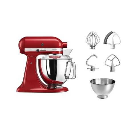 Robot da Cucina KitchenAid 5KSM175PSEER Rosso 300 W 4,8 L