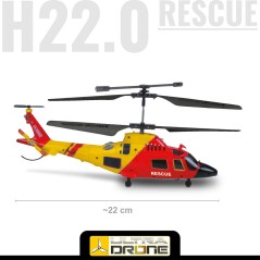 Elicottero Radiocomandato Mondo Ultradrone H22 Rescue