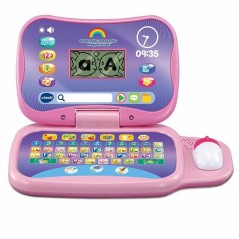 Computer giocattolo Vtech Pequemouse ES 32,5 x 7,8 x 33 cm Rosa