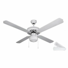 Ventilatore da Soffitto con Luce Orbegozo CL 08132 B 60 W Ø 132 cm Bianco