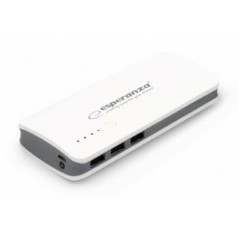 Power Bank Esperanza EMP106WE Bianco Grigio Bianco/Grigio 8000 mAh