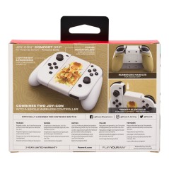 Controller Gaming Powera NSAC0059-01 Nintendo Switch Bianco/Dorato